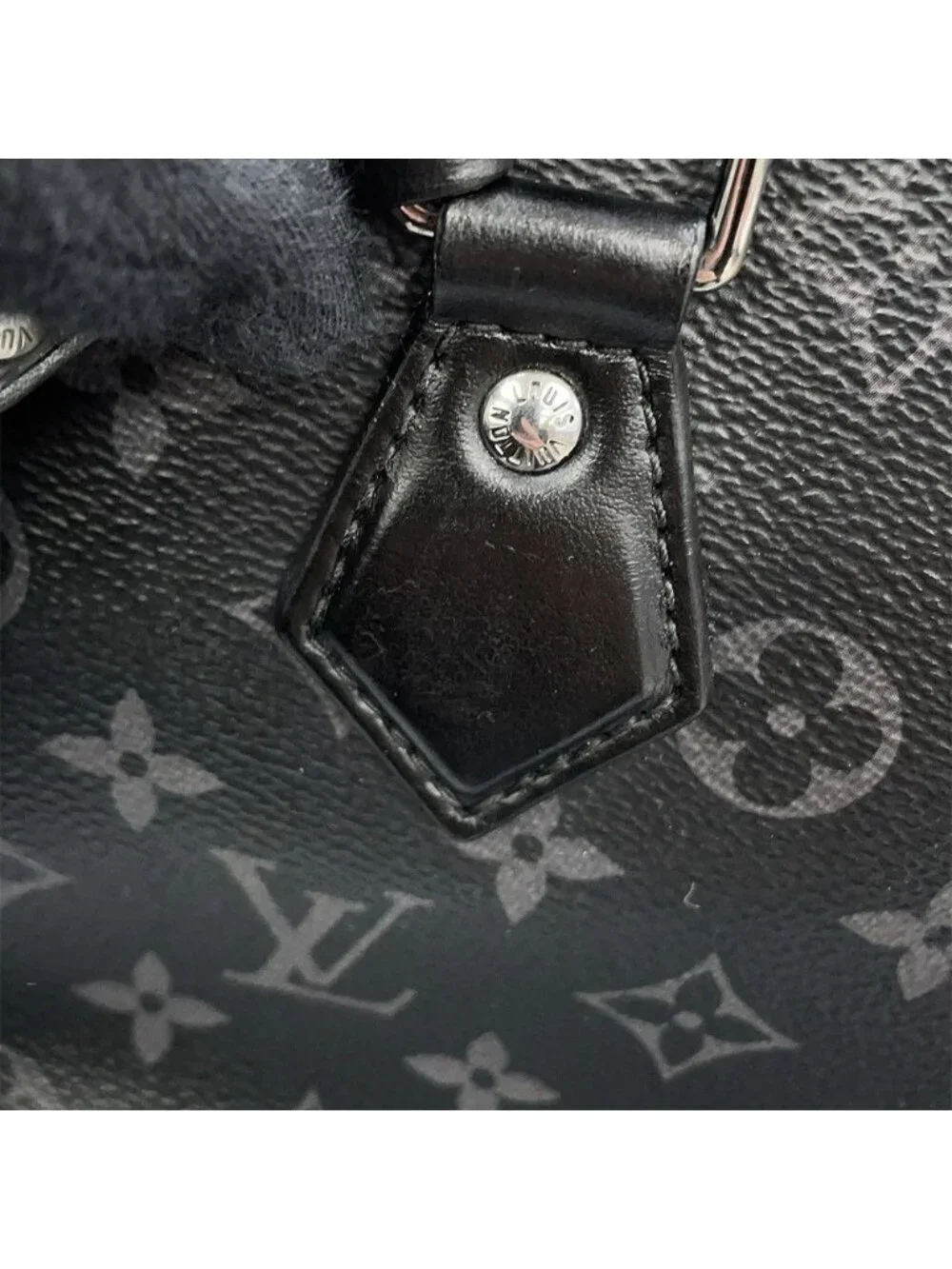 Louis Vuitton Tote Monogram Eclipse Grand Sac Black